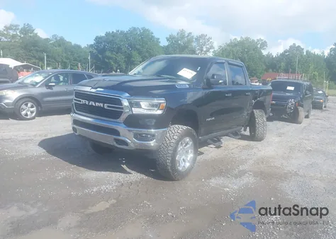 2020 Ram 1500 Big Horn 4X4 5'7 Box from USA, damaged, VIN 1C6SRFFT7LN113767